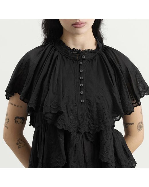 Isabel Marant Black Étoile Lorna Blouse
