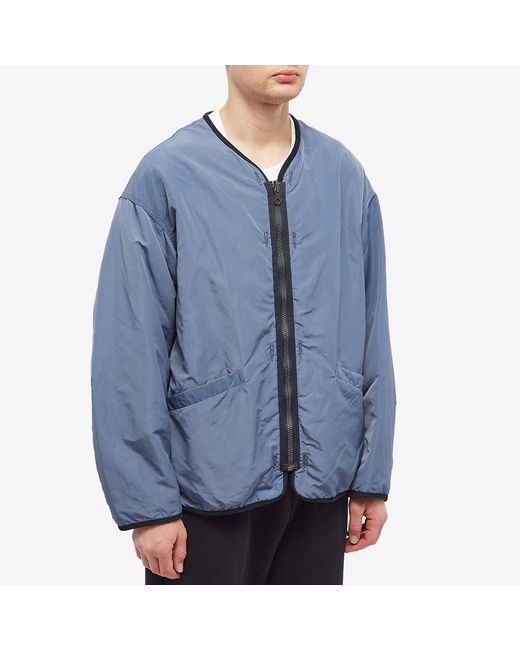 Visvim Iris Reversible Liner Jacket in Blue for Men | Lyst Canada