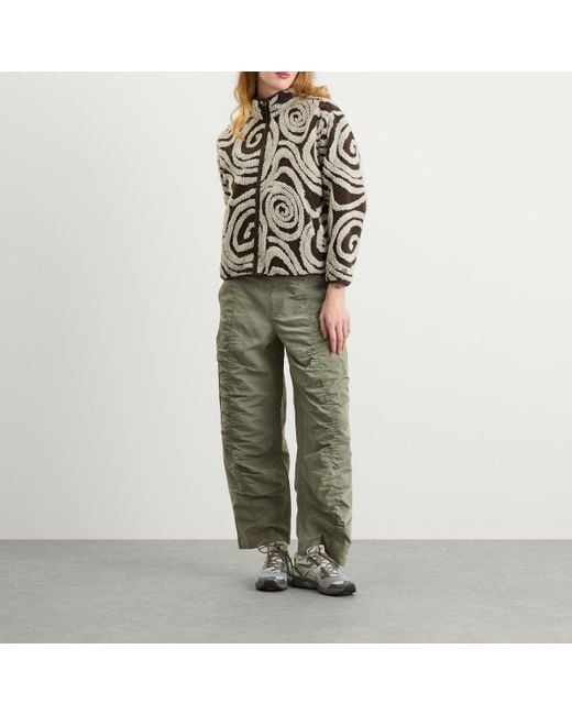 Obey Green Lula Flight Pant