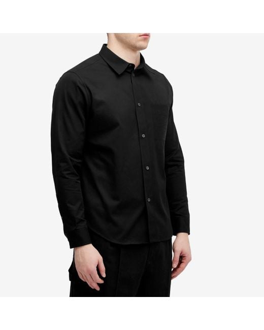 Loewe Black Anagram Pocket Shirt for men