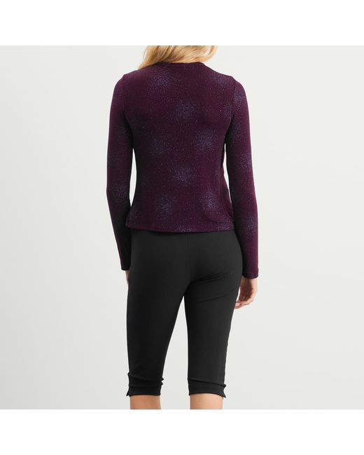 Fruity Booty Purple Isola Sparkly Cardigan Set