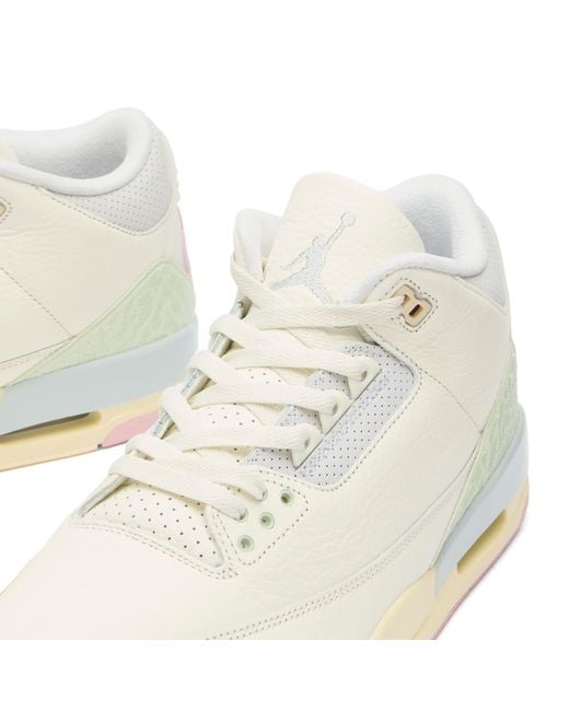 Nike White 3 Retro Og Sneaker for men