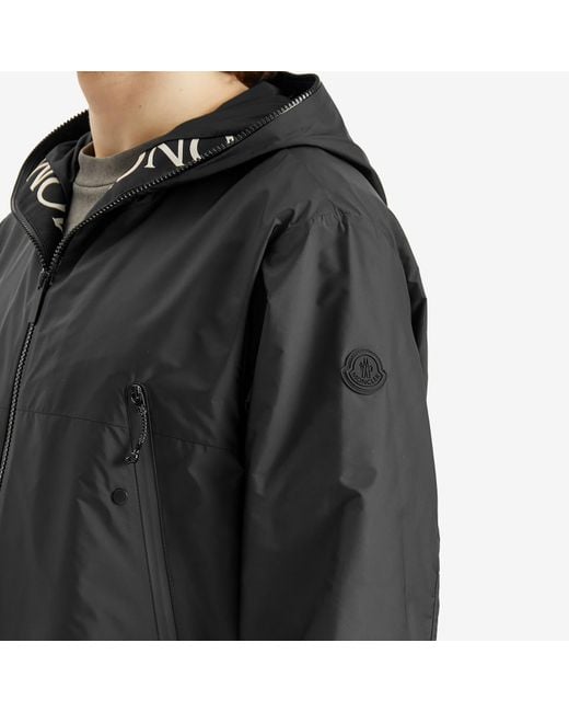Moncler Black Junichi Rain Jacket for men