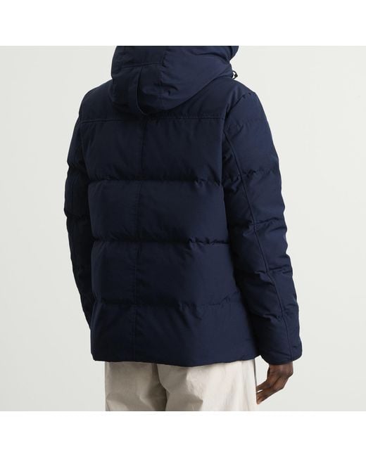 Canada Goose Blue Wyndham Parka Jacket Classic Disc for men