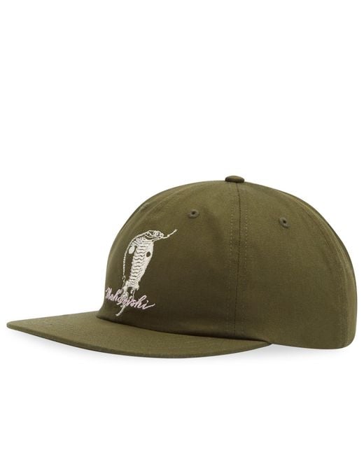 Maharishi Green Year Of The Snake 6 Panel Cap for men