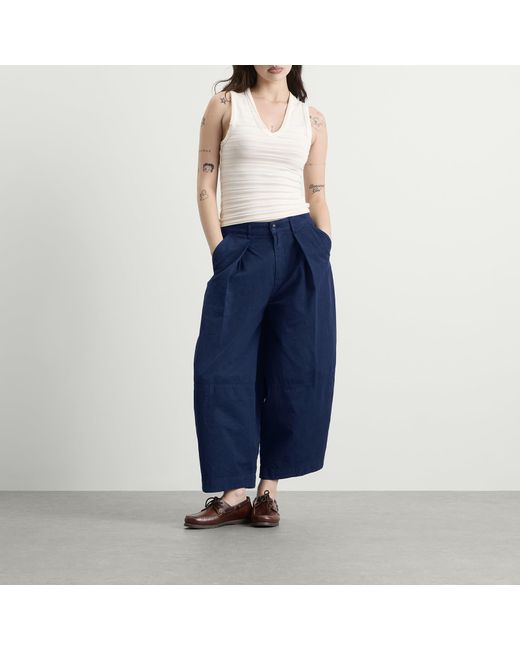 YMC Blue Deadbeat Trousers