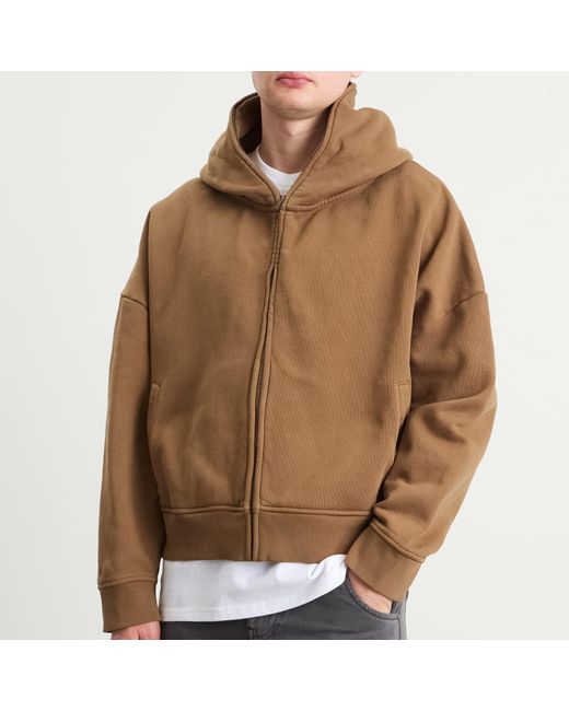 Entire studios Brown Eternal Full-Zip Hoodie for men