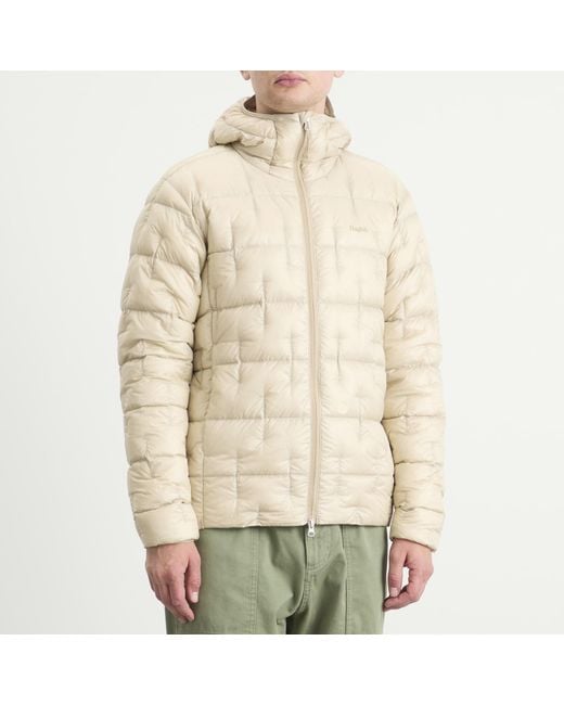Haglöfs Natural Hede Down Hooded Jacket for men