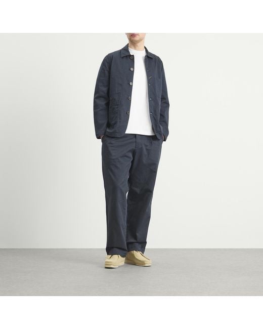 Universal Works Blue Duke Pant for men