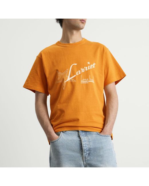 Larriet Orange Haul T-Shirt for men