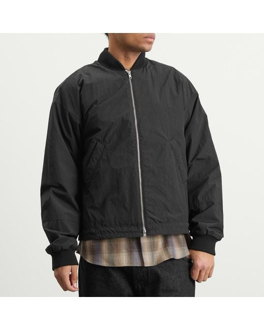 YMC Black Basement Bomber Jacket for men