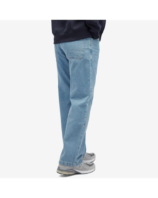Dickies Blue Double Knee Denim Pant for men