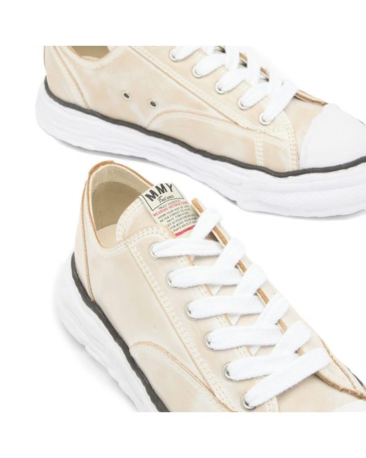 Maison Mihara Yasuhiro White Peterson23 Vintage Leather Sneaker for men