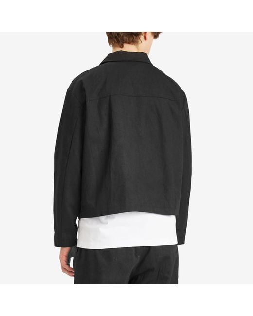 Postalco Black Work Jacket for men
