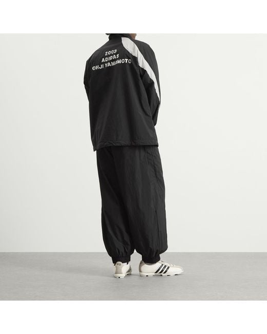 Y-3 Black Logo Track Jacket for men