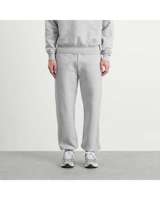 MKI Miyuki-Zoku Gray Superweight Cuffed Joggers for men