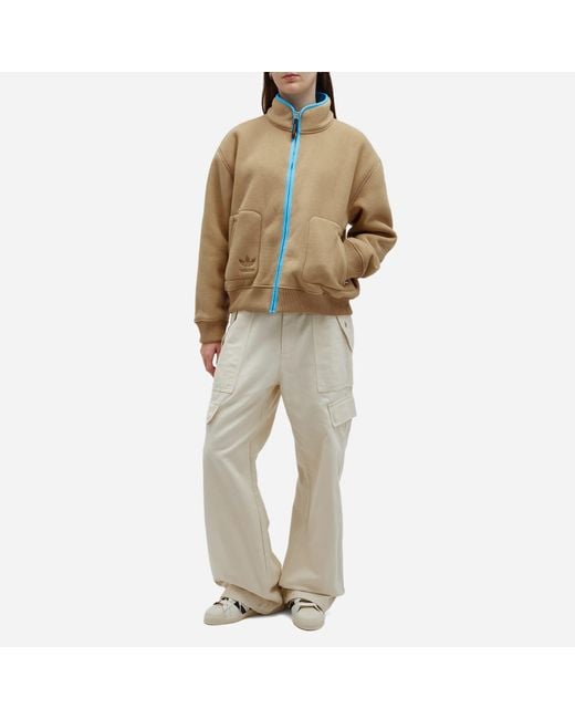 Adidas Brown X Wales Bonner Fleece Jacket