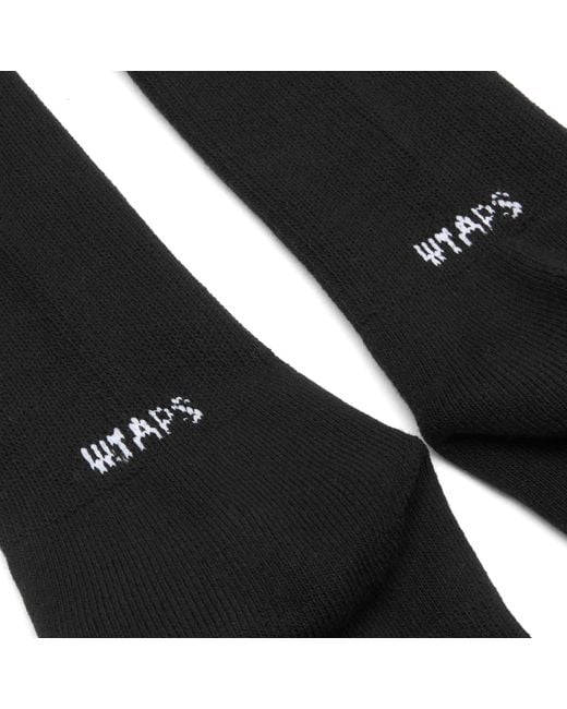 (w)taps Black Skivvies Socks for men