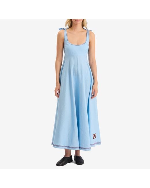ALÉMAIS Blue Donata Ballet Sundress