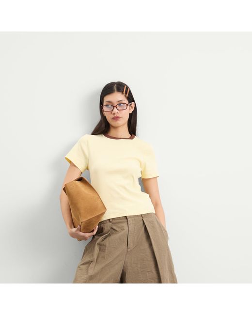 Hosbjerg Yellow Babette T-Shirt