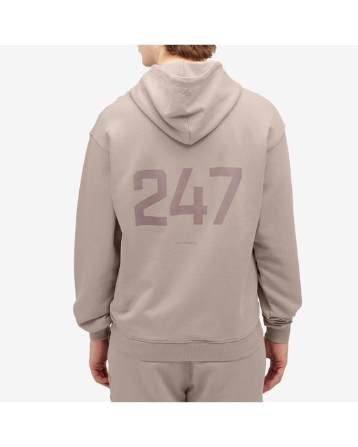 Represent Gray 247 Oversized Hoodie for men