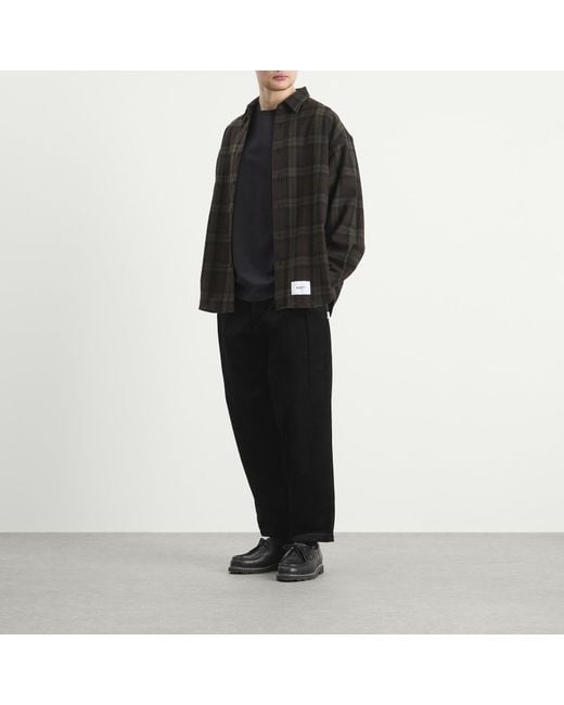 WTAPS Two Tuck Corduroy Trousers in Black for Men | Lyst