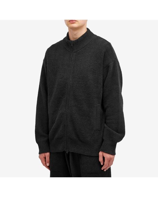 MASTERMIND WORLD Black Sherpa Skull Track Jacket for men