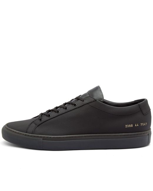 Common Projects Black Achilles Tech Low Sneakers for men