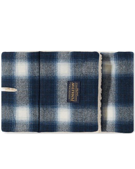 Neighborhood X Pendleton Check Boa Muffler in Blue for Men | Lyst