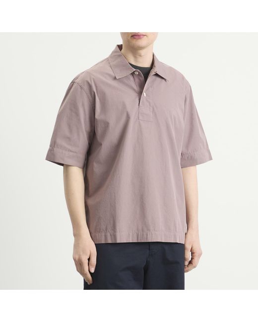 Placket Examplepolo MHL by Margaret Howell Offset Placket Polo in Purple for Men | Lyst