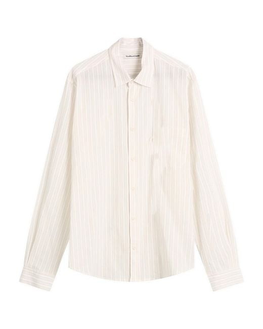 YMC White Curtis Shirt for men
