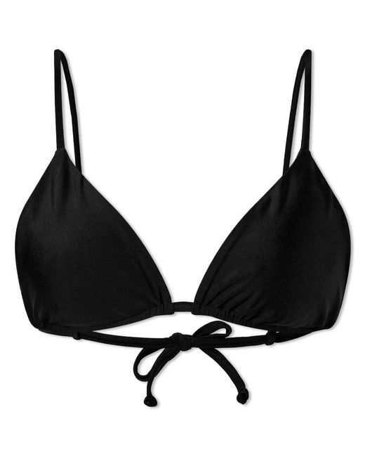 It's Now Cool Synthetic String Bikini Top in Black | Lyst