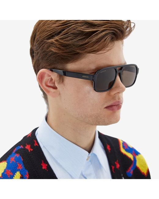 Gucci Gray Gg1342S Sunglasses for men
