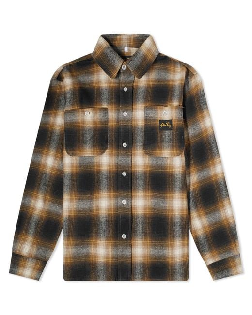 Stan Ray Green Check Flannel Shirt for men