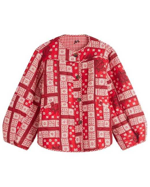 Damson Madder Red Macy Reversible Jacket