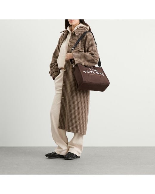 Marc Jacobs Brown The Medium Canvas Tote Bag