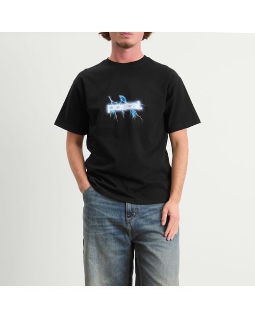 Postalco Black Lightning T-Shirt for men