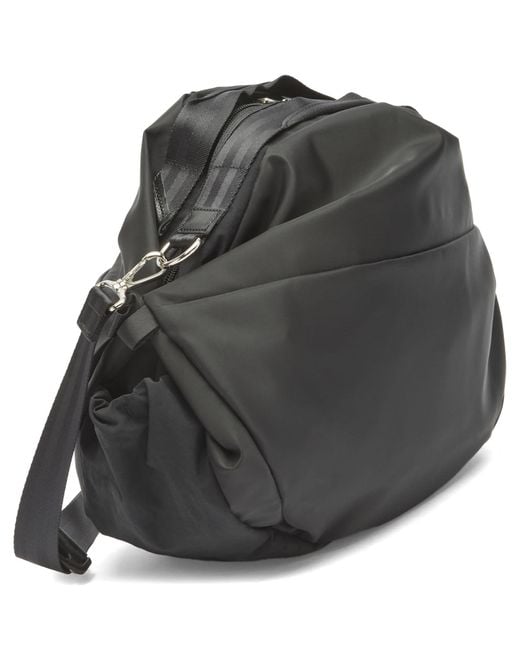 Master Piece Black Cocoon 2-Way Duffel Bag