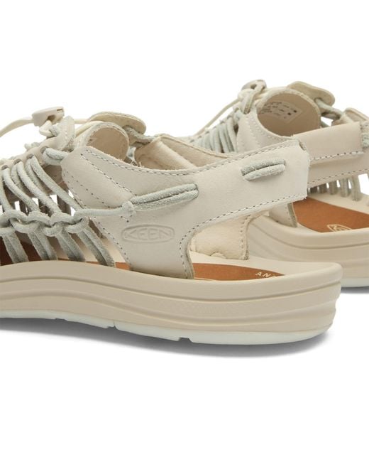 Keen White Uneek Leather for men