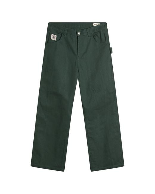 Bode Green Knolly Brook Trousers for men