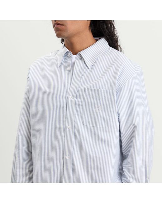 Palmes Blue Deuce Oxford Shirt for men
