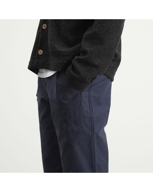 Folk Blue Assembly Pants for men