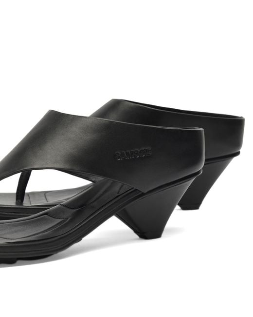 Samsøe & Samsøe Black Sadagmar Sandals