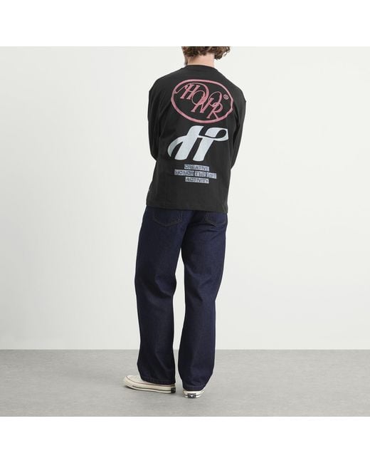 Honor The Gift Gray Pop Art Long Sleeve T-Shirt for men