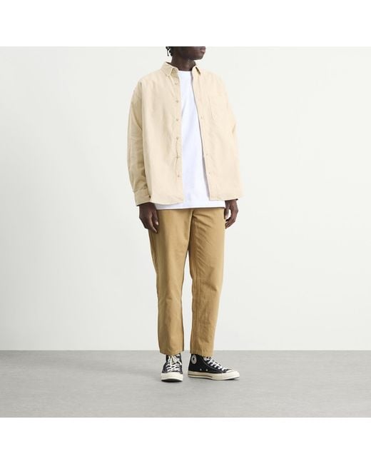 FRIZMWORKS Natural Og Corduroy Shirt for men