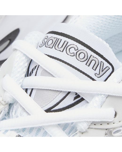 Saucony White Ride Millennium Sneakers