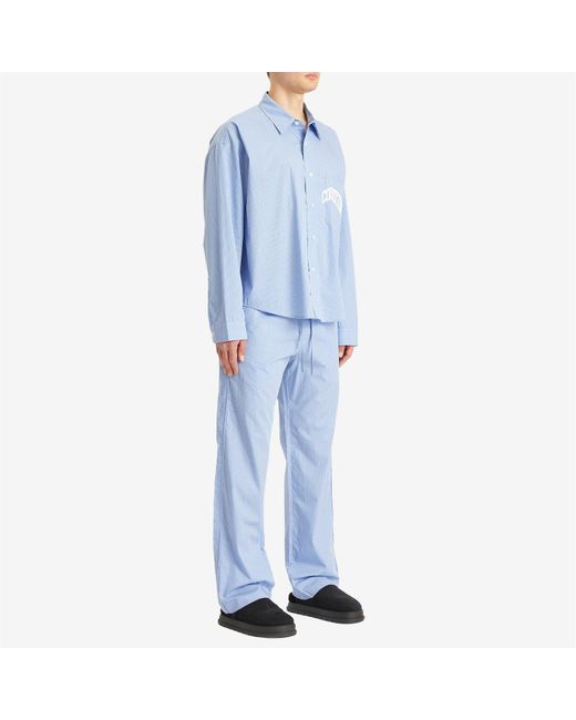 Cole Buxton Blue Pyjama Pant for men
