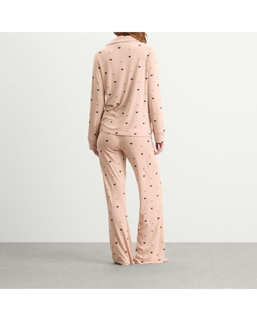 Skims Pink Soft Lounge Sleep Set