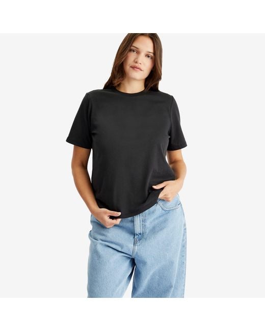 Skims Black Relaxed Tees T-Shirt