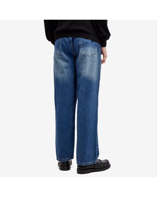 Fucking Awesome Blue Fecke Baggy Jeans for men